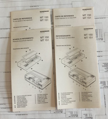 Stampante vintage mannesmann - stampante,