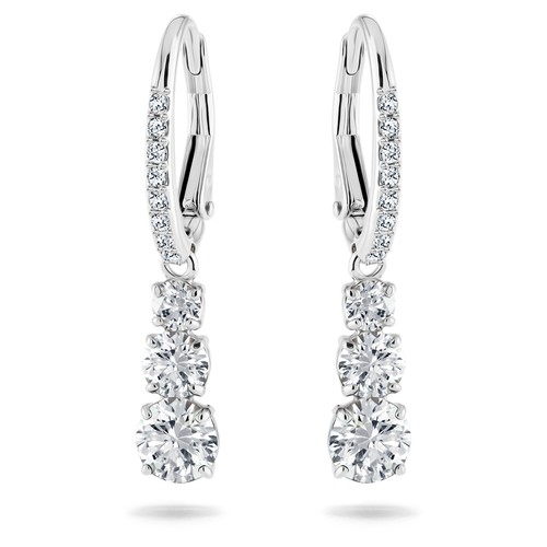 Orecchini cerchio swarovski - orecchini,