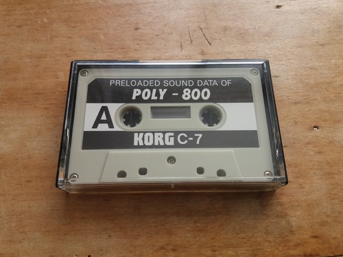 Korg preloaded sound - c-7,