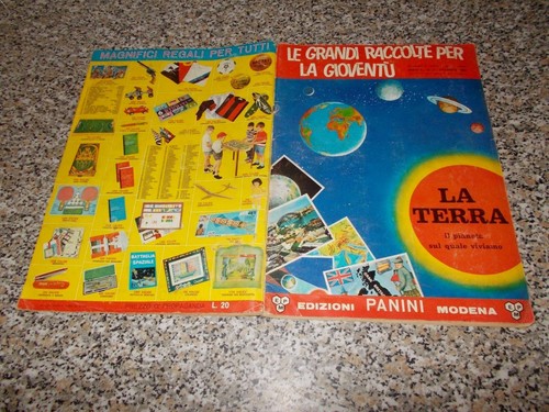 Album terra panini 1966 - ed.panini,