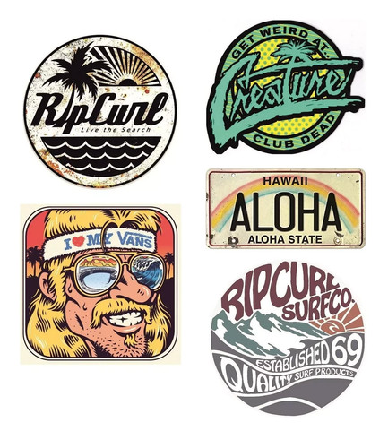 Adesivi surf cult sticker - 5,