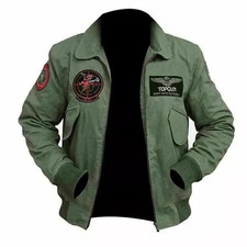 Giacca Bomber Top Gun Verde