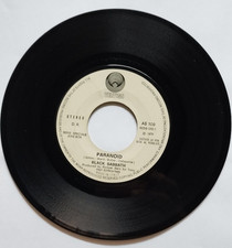Black Sabbath: Paranoid. 7" Juke box. 1° edizione italiana. HR, Ozzy Osbour