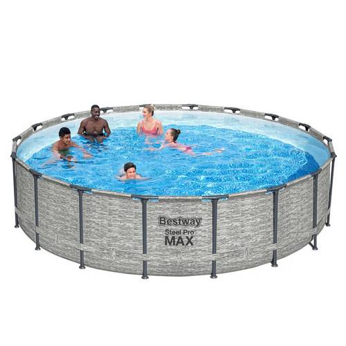 Piscina fuoriterra rotonda