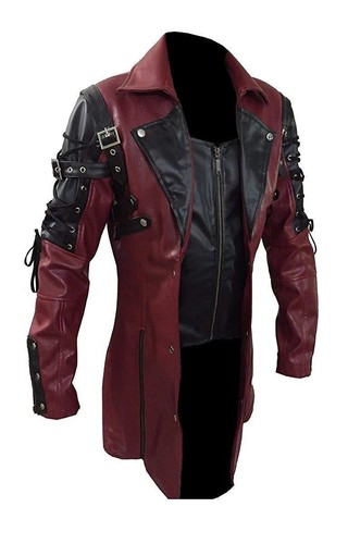 Giacca trench uomo steampunk