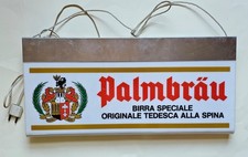 INSEGNA LUMINOSA BIRRA PALMBRAU  BIFACCIALE