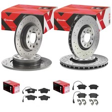 Brembo SPORT SET FRENI ANTERIORE + POSTERIORE adatto per ALFA ROMEO GIULIETTA 940