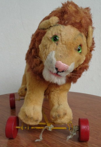 Steiff vintage toy leoncino - steiff,