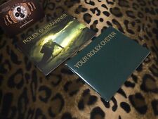 3.2003 ENG 2X ROLEX BOOKLET GREEN SUBMARINER  FAT 16610 LV  14060 SEA-DWL 16600