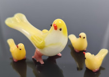 SCULTURE in VETRO MURANO STATUINA SOPRAMMOBILE ART CRYSTAL UCCELLINI VINTAGE 900