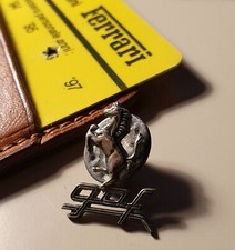 Ferrari SPILLA ARGENTO FERRARI GAF e tessera gruppo anziani Ferrari 1996
