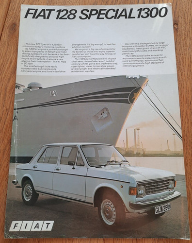 Brochure vendita auto fiat 128 - auto,