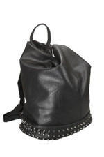 Zaino borsa donna con borchie scuola passeggio borchiati da ragazza moda 2021