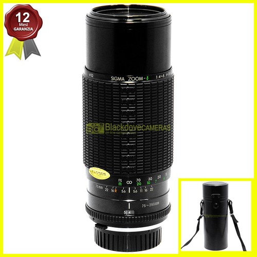 Sigma 250mm 5 obiettivo - 75/250mm,