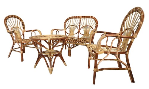 Salotto vimini rattan - salotto,