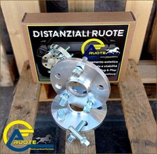 SP/4812CB KIT 2 DISTANZIALI DA 12mm  4X108 65,1 + BULLONI 12 X 1,25 CONICO