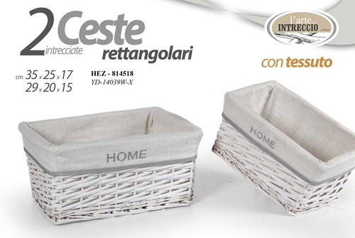 Ceste vimini rettangolari - 2,
