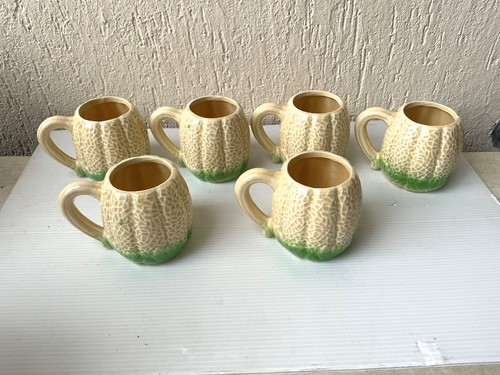 Tasses anciennes barbotines