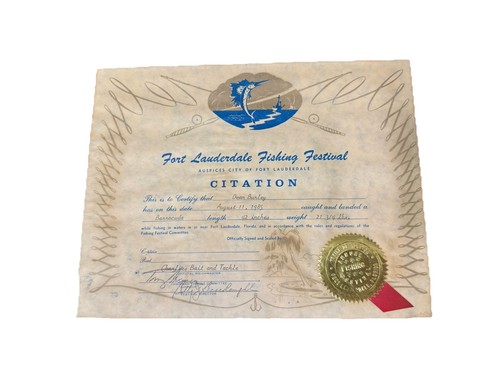 Citazione pesca florida - citazione,