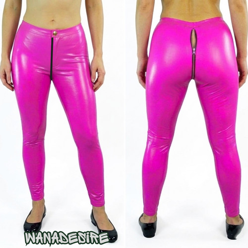 Leggings pvc lucido pantaloni - lucido,