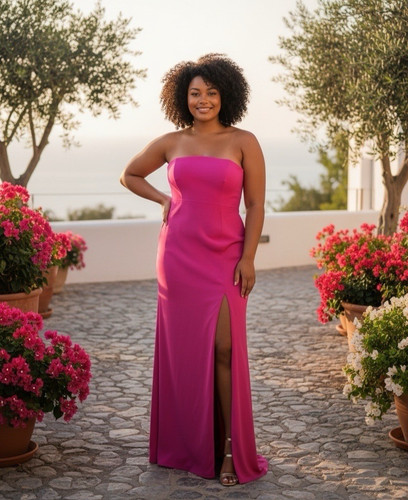 Maxi abito jay godfrey rosa - maxi,