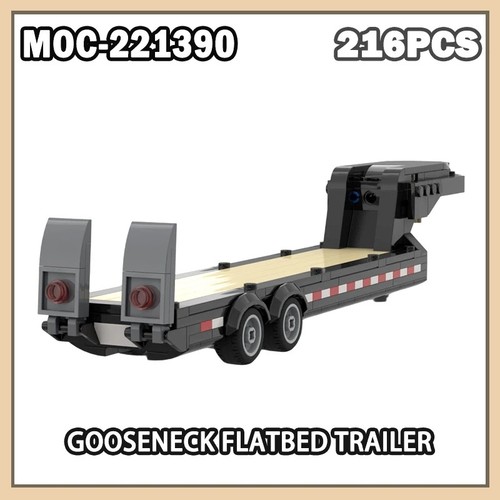 Moc 221390 gooseneck flatbed - moc-221390,