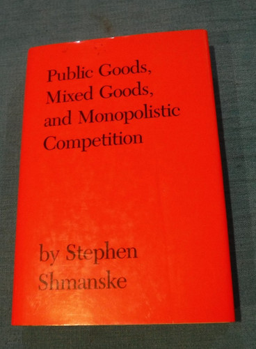 Public goods mixed - public, goods,