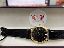 Classico Momenti Orologio Cavadini Stile Nostalgico Placcato Oro Piatto Con Nero