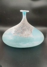 Vintage blue ocean vetro scavo