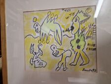 Ernesto Fortuzzi (1949) "Figure W toi W te" Ernesto 93 acrilico tela 30x35 SG ^