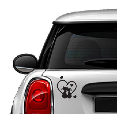 Adesivi decal gatti - decal,