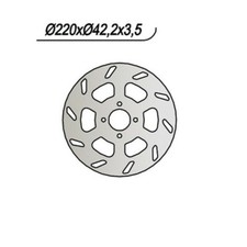 DISCO FRENO ANTERIORE NG 424 SIAMOTO FALKON 125 1998-2000