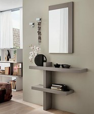 MOBILE INGRESSO MODERNO CONSOLLE SPECCHIO PR-SANDY 110 cm DESIGN MADE ITALY