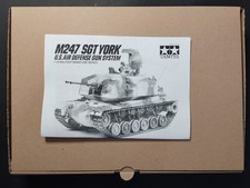Tamiya N. 3126 1/35 M247 Sgt York US Air Defense Gun System completo senza scatola