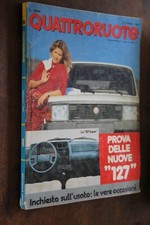 QUATTRORUOTE Dicembre 1981 Fiat 127