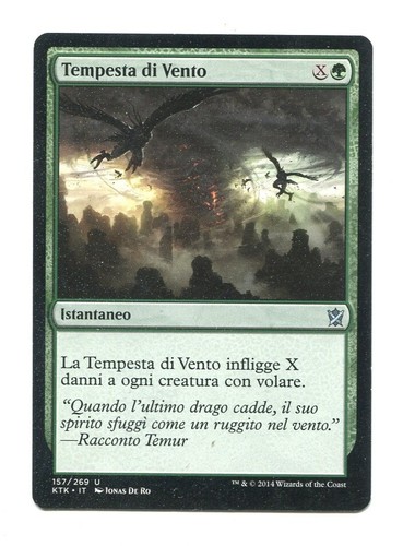 Magic tempesta vento mtg - di,