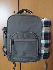 Zaino Da Picnic per 4 Persone | Con Supporto per Bottiglie, Grande Scomparto Ter