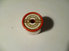 ROCCHETTO CORDONETTO N° 18 FILO SETA PURA BOZZOLO 170 YDS ART 631 TRE STELLE 