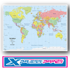 Mappa del mondo Atlante