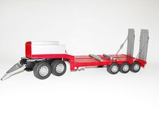 Bruder pianale ribassato rosso