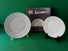 SET 2 PIATTI DA TAVOLA PIANO FRUTTA RICHARD GINORI SERIE ANCONA GIGLIO. CR41