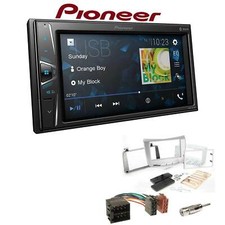 Pioneer autoradio bluetooth touch screen per Lancia Delta III 2009-2014 argento