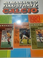 PANINI CALCIATORI ALMANACCO ILLUSTRATO DEL CALCIO 1980-1981-1982