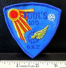 HARLEY DAVIDSON Motorcycle Fool's 100 B.K.V. Eagle Wing Patch Vest Jacket Shirt
