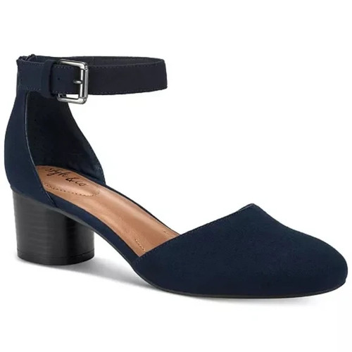 Scarpe donna blu navy