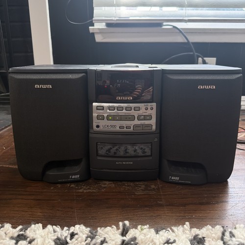 Aiwa stereo system cassette - aiwa, cd