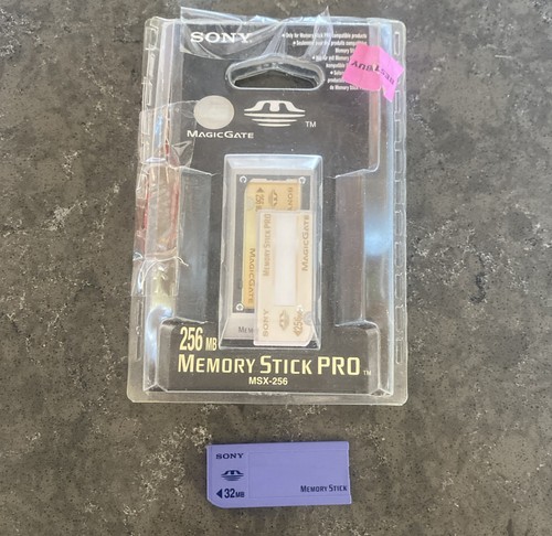 Lotto sony memory stick - pro, x2