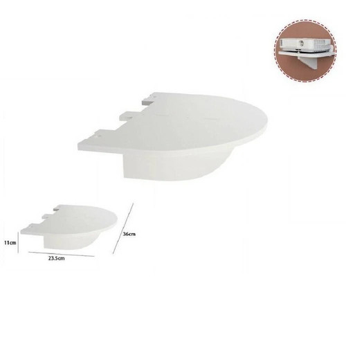 Mensola legno bianco - in,