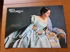 Katia Ricciarelli soprano - grande Fotografia con Autografo e dedica