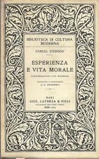 Esperienza e vita morale